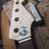 ベースネック制作7　Rugir Pickups