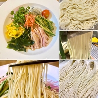 自家製細麺で冷チュー！