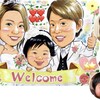 ウエルカムボードやご両親贈呈品、ほか（似顔絵紹介vol.55）