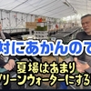 夏場のグリーンウォーター「酸素も有害」に注意