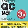 平成28年度QC検定３級解答速報