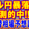 ドル円暴落予測的中！相場心理を読みチャート予測をする考え方★為替相場予想論★ちめいりゅう投資理論　by倉本知明