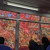 〖前面展望〗叡山電車の「もみじのトンネル」と見ごろだった紅葉