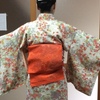ひとりで着物の着付け、帯にトライ！