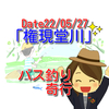 【釣行記】22.05.27権現堂川　セリアのポッパー炸裂！？　今季初バス！【バス釣り奇行(20)行幸湖】
