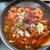 山内食堂　期間限定激辛牛麻婆ラーメン　秋田県横手市