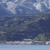 関東で雪が降った翌朝の玉川橋梁