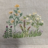 憧れの　English Garden を刺繍してみた