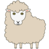 羊のフリーイラスト素材