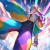 rainbow fur (虹の模様の毛皮) by Animagine XL V3.1