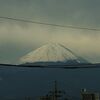 富士山雪化粧