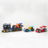 レゴ：4台の車セット作り方 LEGOクラシック10696だけで作ったよ（オリジナル）3台のレーシングカーとトラック
