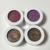 Colourpop購入品スウォッチ〜パープル＆締め色編〜