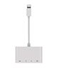 iPhone SD カードリーダー Lightning USB カメラ アダプタ ライトニング充電ポート 写真 ビデオ 最新iOS13 双方向 データ転送 PPT Word Excel 資料伝送 ライトニング カードリーダー マイクロ SDカードリーダー iPhone7/8/X/11/iPad/iPodなど対応 最新iOS13 双方向 データ転送