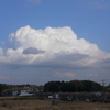 暗雲がたちこめる前の雲