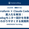 Terraform × Claude Codeで属人化を解消：Datadogモニター設計を改善してわかりやすくする実践例