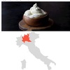 世界のチーズ７　マスカルポーネ／イタリア　　イタリア・ロンバルジア州原産の世界に名を知られた未熟性ソフトチーズで，クリームにクエン酸もしくは酒石酸を加えて作られます．世界各国でつくられ，世界的に有名なGalbani，BelGioiosoはアメリカの会社．ティラミスの主要な材料として使用されていることで特に有名ですが，非常に用途が広く，さまざまな料理を引き立てます．スペイン語の「mas que buene（良いよりも美味しい）」に由来との説もありますが，おそらくはイタリア語「mascarpia」由来．