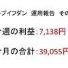 2018年8月第5周目（8/27～8/31）の運用利益、月利報告、まとめ　第10回【ループイフダン不労所得】