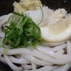 冷たい　ぶっかけうどん