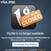 Twitterクライアント"twicca"が利用する写真共有サービス"via.me"が閉鎖。twiccaの延命方法と、過去にアップロードした写真の回収方法を紹介します。