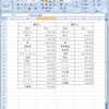 Excel VBA で同じ項目の行を揃える
