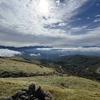 【車山登山】曇り空、つかの間の青空、また曇り空