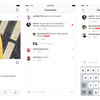 Instagram、コメントをスレッド表示に。コメント欄が見やすく