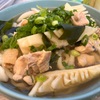 夕飯は「牛肉豆腐の味噌炒め」賑やかな連休初日の夜が更けて