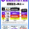 避難情報が変わるそうです。