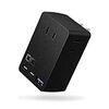 CIO 壁挿し 電源タップ Polaris CUBE WALL USB PD 65W タイプC [CIO独自技術 NovaIntelligence搭載] USBタップ コンセント 急速充電 iPhone Android Macbook iPad Galaxy S23 Ultra ブラック