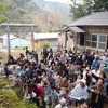 神社の春祭り