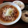 山形市　七日町 しば田　冷たい肉そば定食をご紹介！🍜