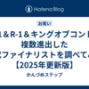 M-1＆R-1＆キングオブコントに複数進出した歴代ファイナリストを調べてみた 【2025年更新版】