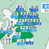 南小国で氷点下7度2分