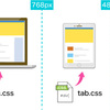 レスポンシブ対応で知ったメディアクエリの基本