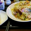 長崎チャンポンで初めての皿うどん。