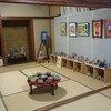 南椌椌展の設営