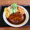 🚩外食日記(713)    宮崎ランチ   「お食事処 ちよ」★11より、【ハンバーグ(単品)】【焼きめし】‼️🌐宮崎市清武町🌐