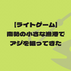 【ライトゲーム】南勢の小さな漁港でアジを狙ってきた