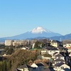 本日の富士山…昨晩は強風でした