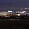 飛行機(J-AIR)離陸｜夜景感での J-AIR機は