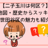 【二子玉川は何区？】住所・地図・歴史からスッキリ解説！世田谷区の魅力も紹介