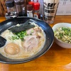 麺屋ひばりゴールデンウイークサービス高菜チャーハンと味玉ラーメンに大満足！！ひばりの豚骨ラーメンマジで美味いからこの機会に是非！！