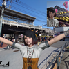 フウナ in リアル 　2025・４月　春だから🌸　目黒川（中目黒）01