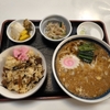 西川口の「やぶ重」できしめん定食を食べました🍜