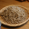 蕎麦打つ