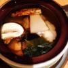 蒸し物は松茸の土瓶蒸し