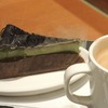 PRONTO で、STONEMILL の抹茶バスクチーズケーキセット