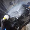 走りたいがバイクの洗車整備をした件　＆水飛ばし"とん平"でヒレカツ