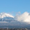 今朝の富士山